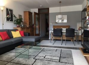 Blick von der Loggia ins Apartment - (KI generiert)