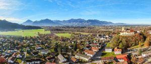 Blick auf die malerischen Alpen