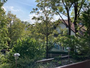 Blick von Balkon
