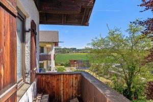 Nordost-Blick vom Balkon