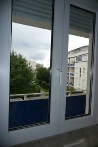 Blick auf den Balkon