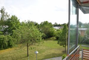 Aussicht ins Grüne westlich