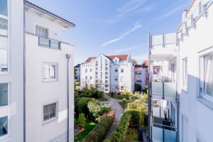 Aussicht vom West-Balkon