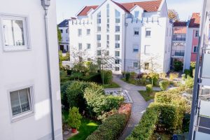 Aussicht vom West-Balkon