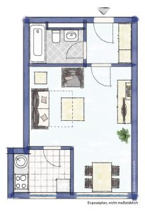 Grundriss Leonrodstr. 66 ImmoGrafik