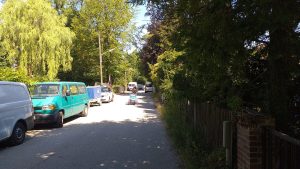 Feldmoching Straßenansicht An der Würm